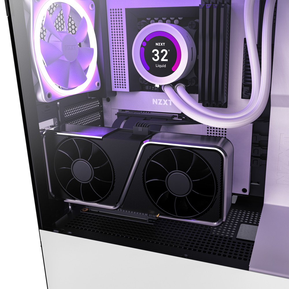 NZXT H5 ELITE 白 GPU縦置きブラケットセット 美品